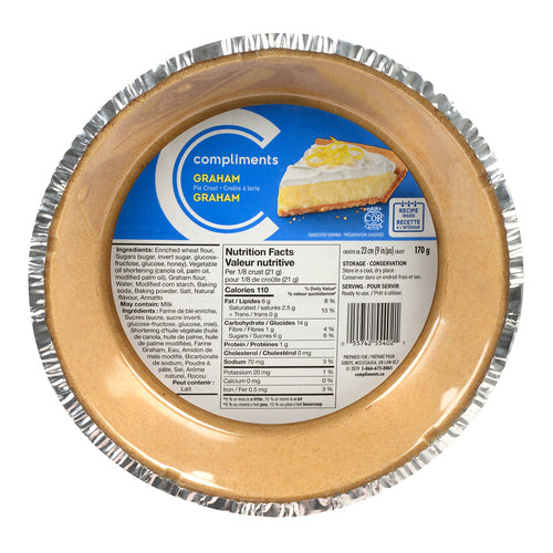 Compliments Grahm Crumb Shell [170g]