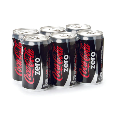 Coke Zero 6x222ml [6 pkg]