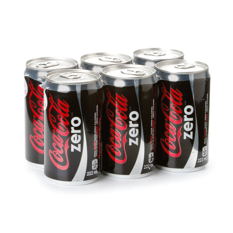 Coke Zero Mini Cans [222ml]