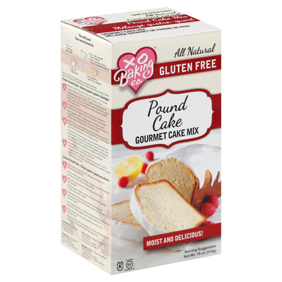 Baking Co. Pound Cake Mix Gluten Free, 510 g