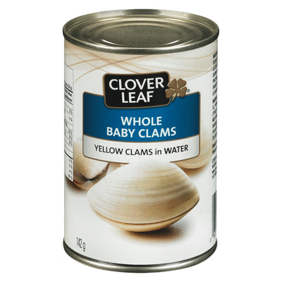 CloverLeafWholeBabyClams [142g]