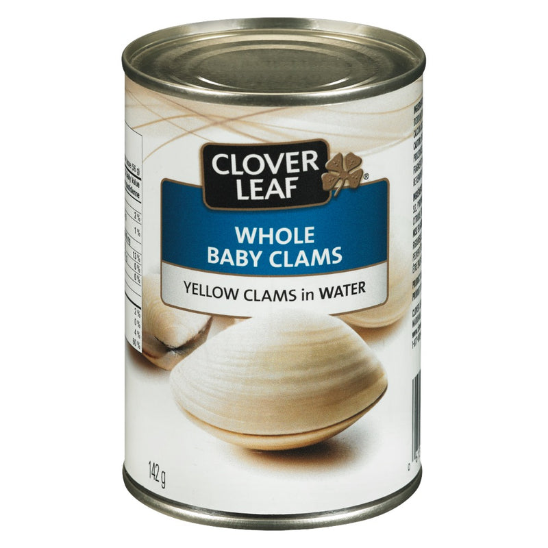 CloverLeafWholeBabyClams [142g]