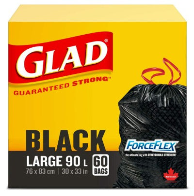 Glad Large Flex Garbage Bags [60pk]