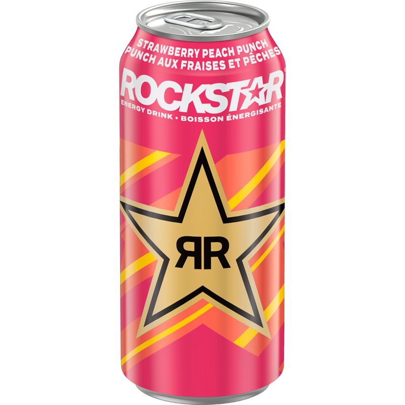 Rockstar Strawberry Peach [473ml]