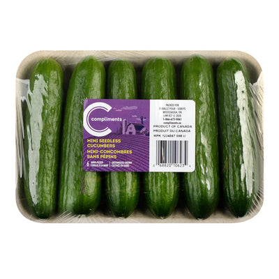Mini Cucumbers 6pk [6 pkg]