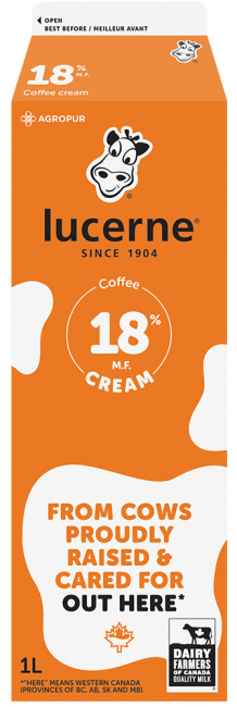 Lucerne 18% Coffee Cream [1l]