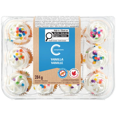 ComplimentMiniVanillaCupcakes [284g]