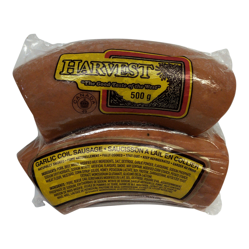 Harvest Garlic Sausage Coil [500g]