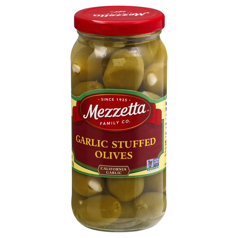 Mezzetta Garlic Stuffed Olives [398ml]