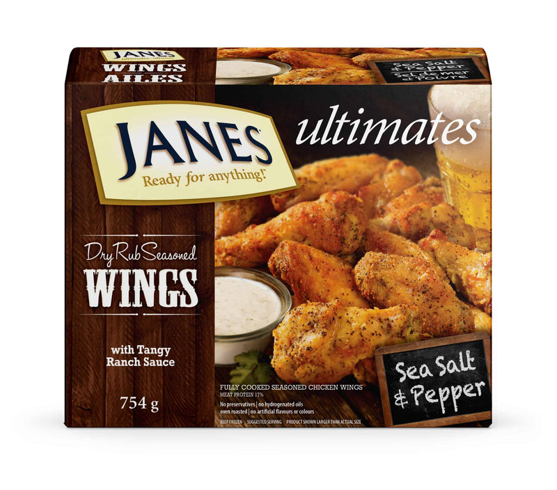 Janes Salt & Pepper Wings [754g]