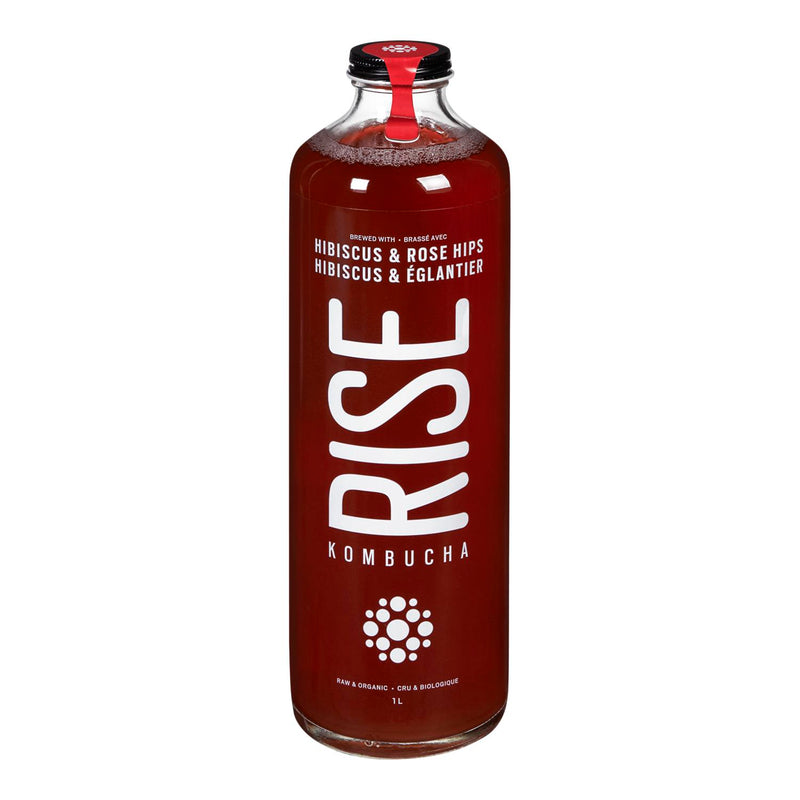 Rise Hibiscus Kombucha [1l]