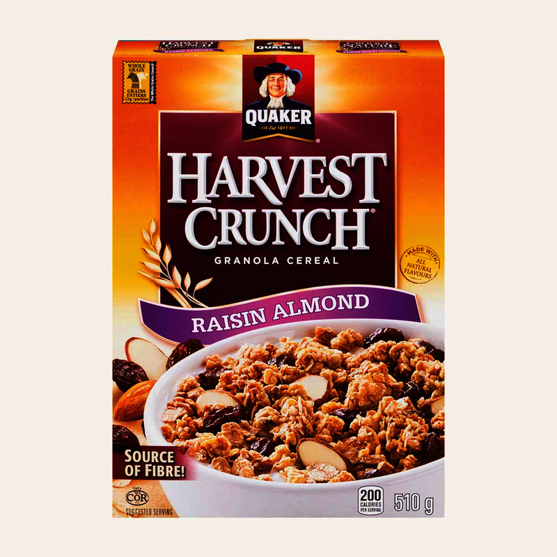 HarvCrunchCerealAlmondRais [510g]