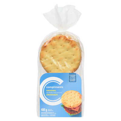 ComplimentsNaanRoundsWhite [480g]