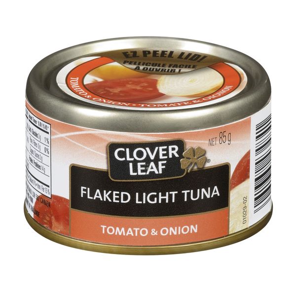 CloverTomOnionFlakedLtTuna [85g]