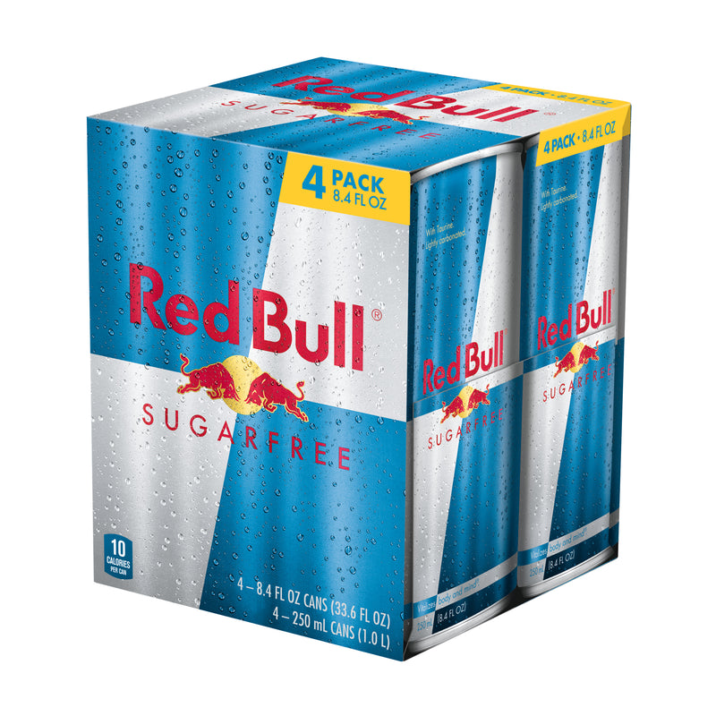 Red Bull Sugar Free [4pk]
