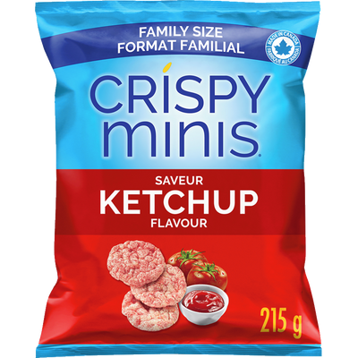 Quaker Crispy Minis Ketchup [215g]
