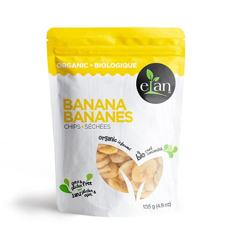 Elan Organic Banana Chips [135g]