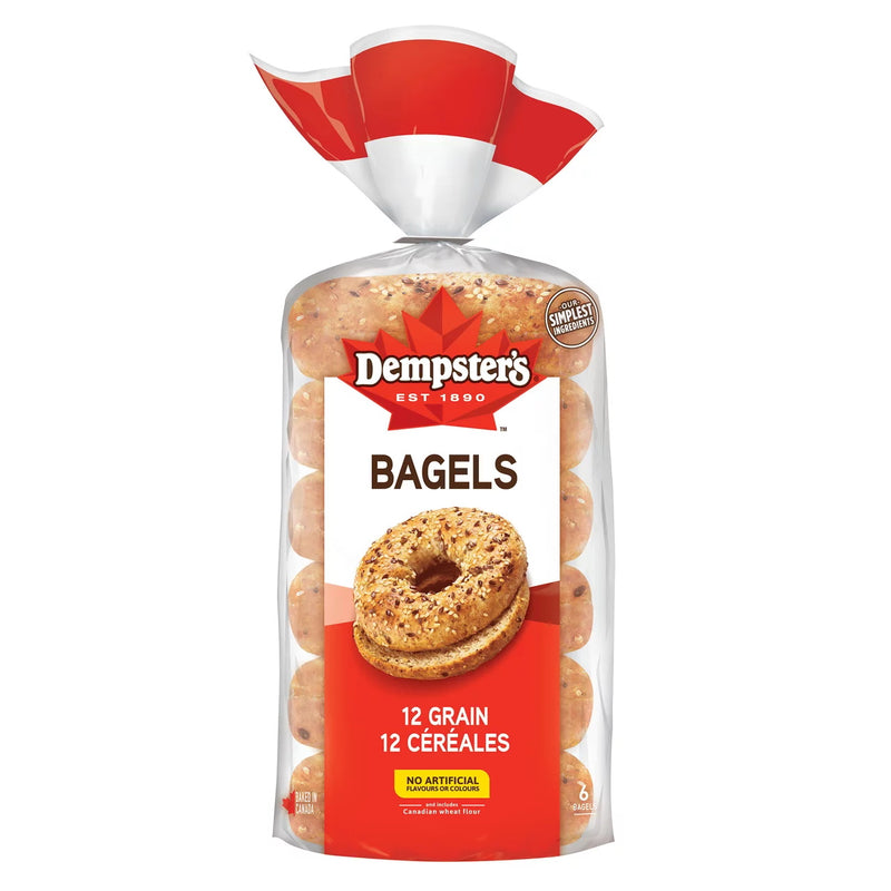 Dempsters 12 Grain Bagels [6pk]