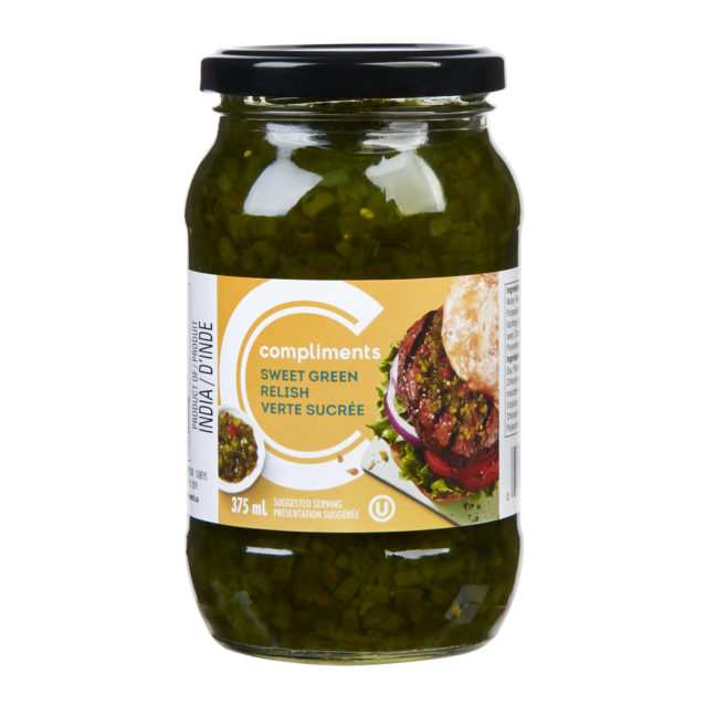 ComplimentSweetGreenRelish [375ml]