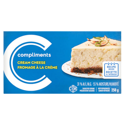 Compliments Cream Cheese Brick 250g