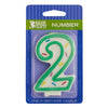 Number 2 Birthday Candle
