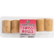 CmplimentsStrawberrySwissRolls [400g]