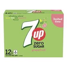 7up Zero Grapefruit 12pk [355ml]