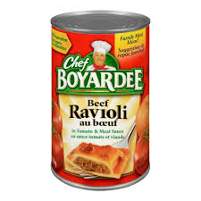 Chef Boyardee Beef Ravioli