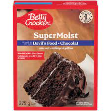 BettyCrockCakeMixDevilsFood [375g]