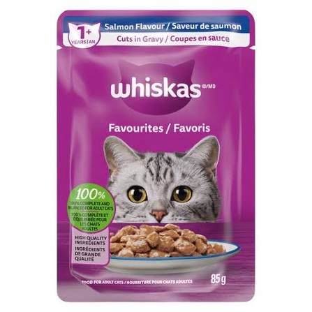 Whiskas Pouch Salmon [85g]