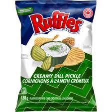 Ruffles Creamy Dill [180g]