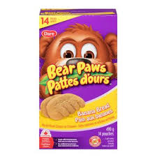 Bear Paw Cookie Banana Bread [490g]