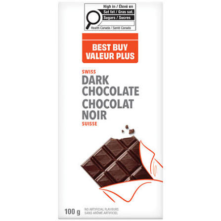 Best Buy Dark Chocolate Bar [100g]