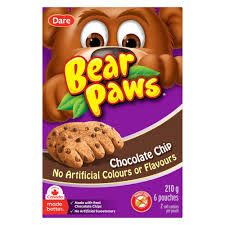 Bear Paws Chocolate Chip [210g]