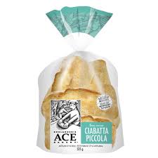 Ace Bakery Ciabatta Piccola Rolls [528g]