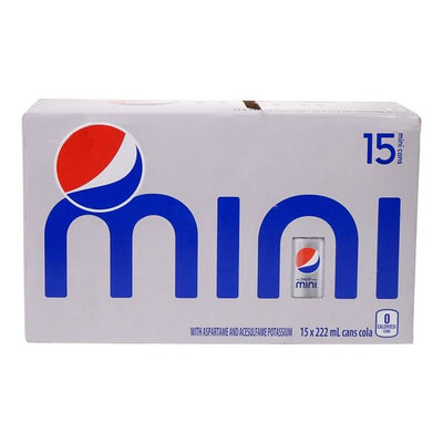 Diet Pepsi Mini Cans [222ml]