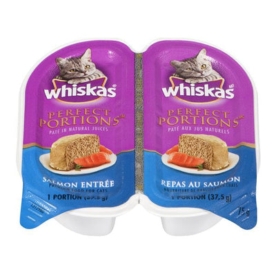 WhiskaPerfectCatFoodSalmon [75g]