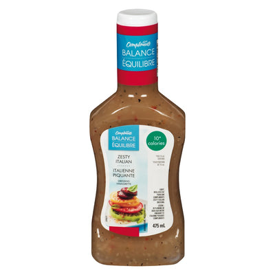 Compliments Zesty Italian Dressing, 475 mL