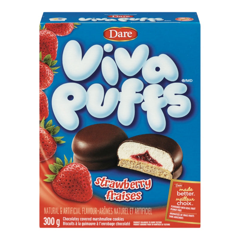 Viva Puffs Strawberry [300g]