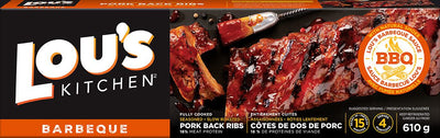 Lous BBQ Pork Back Ribs [610g]