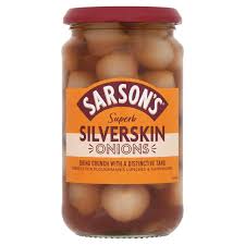 Sarsons Silverskin Onions [460g]