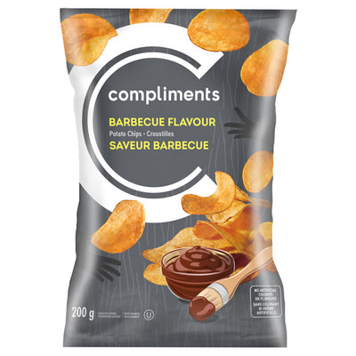 Compliments Potato Chips Barbecue [200g]