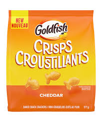 Goldfish Crisps Cheddar [177g]
