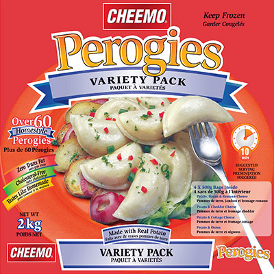 Cheemo Variety Pack Perogies [2kg]