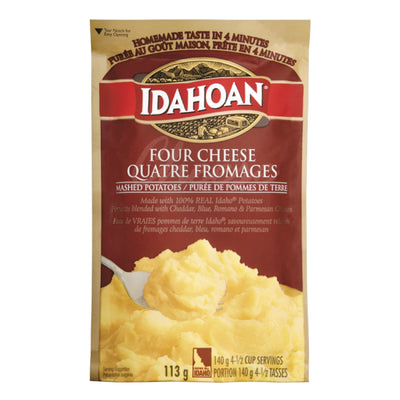 Idahoan Mashed Potatoes Four Cheese [113g]