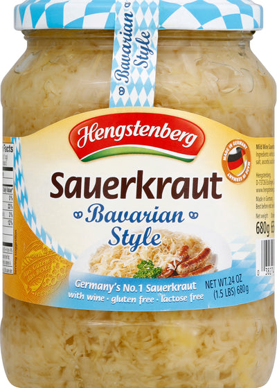Hengstenberg Bavarian Style Sauerkraut [720 ml]