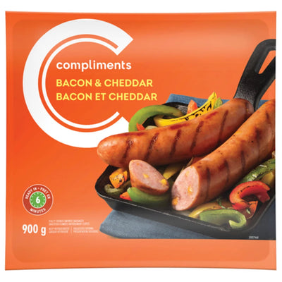 Compliments Bacon Cheddar Smoked Sausage [900g]