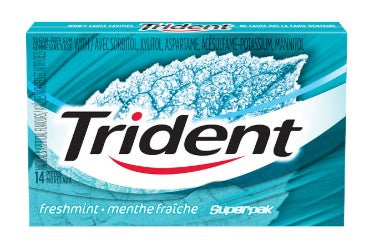 Trident Gum Freshmint