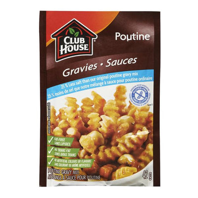 Club House Poutine Mix Low Salt [42g]