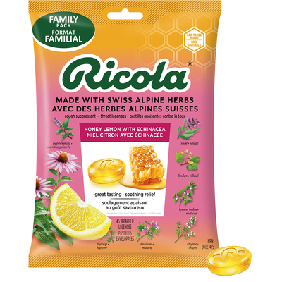 Ricola Honey/Lemon Echina [45pk]